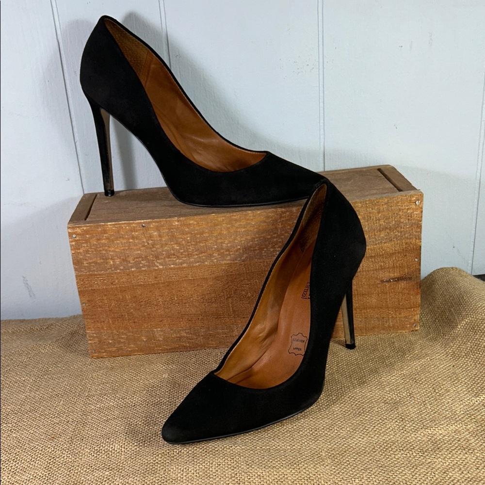 Cathy Jean Elegant Black Heels